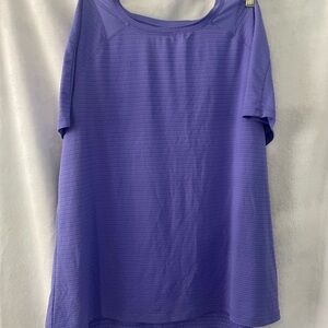 Avia Women's Short Sleeve Top in Vibrant Purple